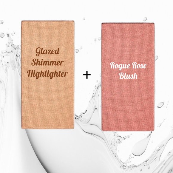 Bundle 2 Glazed Shimmer Highlighter Mary Kay Chromafusion - Picture 11 of 15